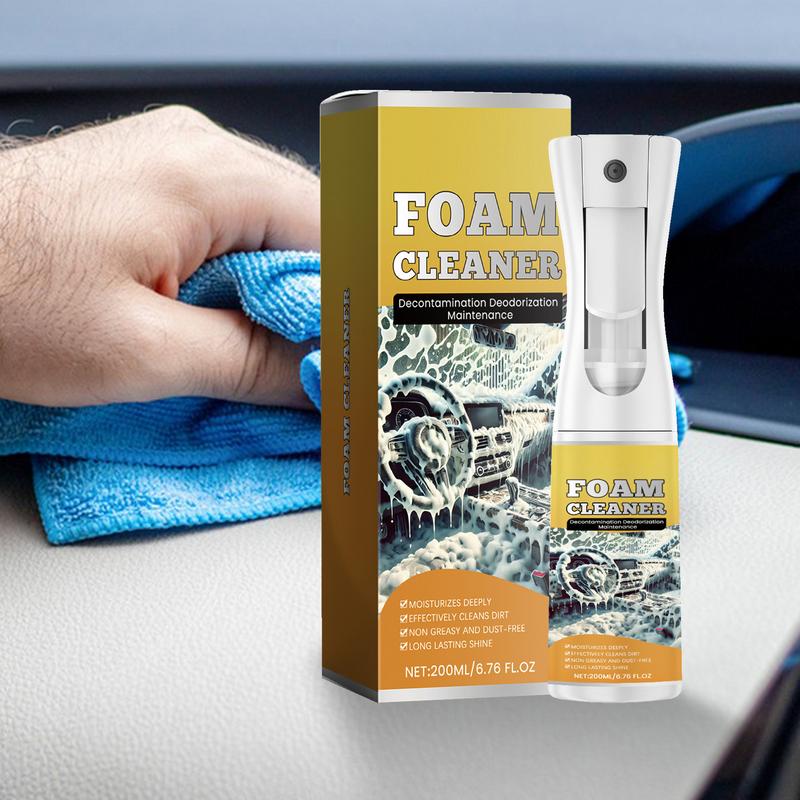 Leather Cleaner Interior - Wielofunkcyjny piankowy środek czyszczący w sprayu