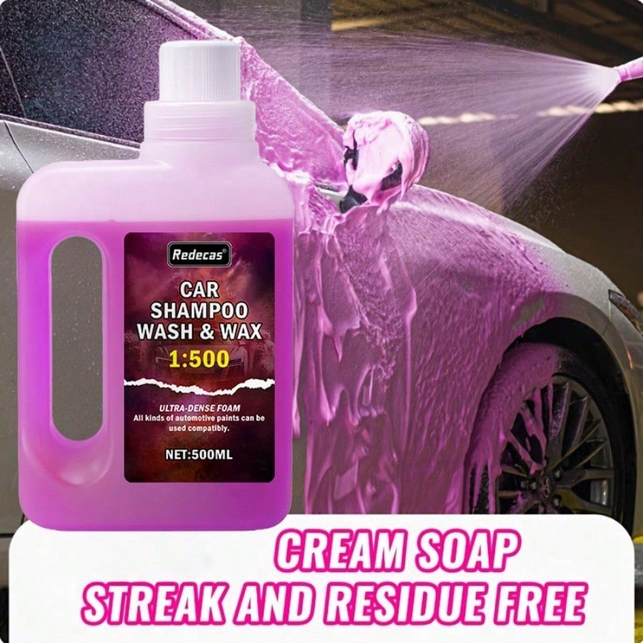 500ml różowego piankowego mydł – Car Wax Ceramic Coating recenzja i cena